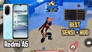 Лучшие настройки 🔥 Настройки чувствительности в Free Fire на Redmi A5 | Настройки попадания в гол...
