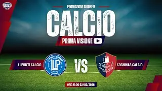Calcio Promozione Gir. B - Li Punti Calcio-Coghinas Calcio (1-3)