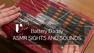 Battery Daddy ASMR - Sights and Sounds for One of My Favorite Organizational Products