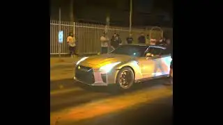 17yr kid takes his dads GTR and races a 911 turbo Porsche for $13,000 I EDIT I GTR vs 911