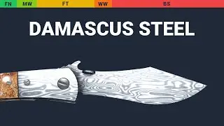 Navaja Knife Damascus Steel - Skin Float And Wear Preview