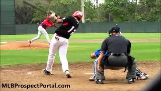 Jose Almonte, OF, Dominican Prospect League - base hit