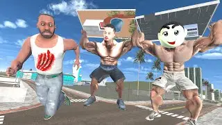 Franklin Surviving The Flipped World In Indian Bike Driving 3d