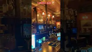 Classic British pub in central London #london #shorts #drinks Pub drinks in English culture