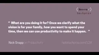 128: Your Life Partner Can Help You Get Clear on Life Goals and Make Them Happen &mdash; Nick Snapp...