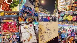 越南 北越 河內Hà Nội Hanoi  Hàng Da Market 推薦河內夜市，走3小時以上。Don Duck Old Quarter Restaurant 米其林餐廳，鴨肉