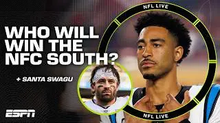 More confidence in the PANTHERS or BUCCANEERS to win the NFC South? 👀 | NFL Live