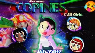 ✭Perman X All Girls X Copines✭ 🤩 [AMV/Editz] Best Edited 🫣 #perman #anime  #indiawantperman #love