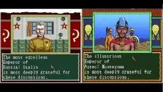 Civilization (SNES) 9. - Diplomacy - Aztecs & Rusians (4K HD)