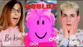 teaching my MOM HOW TO PLAY ROBLOX