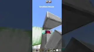 Smallest House in Minecraft||Minecraft||Hack zone ||#shorts #minecraft #short