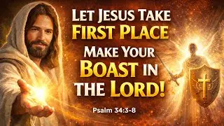 🔥Let Jesus Take First Place — Make Your Boast in the Lord! 🙌🛡️