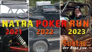 NATRA Westpoint Tennessee 2021-2022-2023 Poker Run Off Road Fun X3