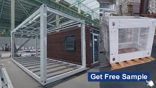 Get Free Sample - Portable Cabin Galvanized Steel Frame