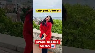 Space needle views form Kerry park #kerrypark #kerryparkseattle #seattledowntown