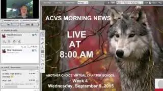 ACVS News-- NEW at 8am-- not 9am