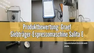 Rese&ntilde;a del GRAEF. Graef Cafetera espresso Salita ES400, color plateado