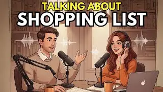 How to Talk About Your Shopping List in English | English Speaking Practice
