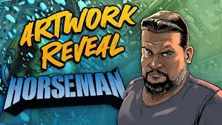 The Horseman Art Reveal | Joe Bennett | Chuck Dixon