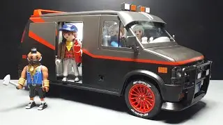 Playmobil Набор «Фургон Команды А» 70750 ~1/16