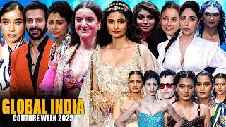UNCUT - Akanksha Puri, Daisy Shah, Neha Bhasin, Shehnaz Gill At Global India Couture Week 2025