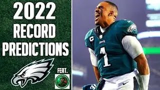 Philadelphia Eagles 2022 Record Predictions Feat. Philly.500