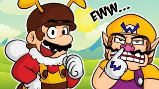 Mario turns into a Bee