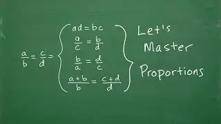 Let&rsquo;s Master PROPORTIONS &hellip;.Step-by-Step&hellip;.