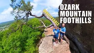 Hiking Sugarloaf Mountain in the Ozark Mountain Foothills