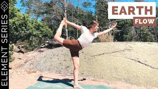 EARTH FLOW 🪨 Blissful Yoga for Stress Relief, Balance & Grounding || 20 min Element Yoga at Home