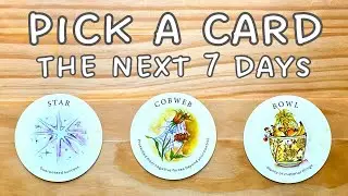 PICK A CARD 🔮👀 What&rsquo;s Coming in Your WEEK AHEAD?? 💚 The Next 7 Days Tarot