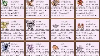 オーキド博士のかわりにポケモン図鑑を評価してみた【151匹】