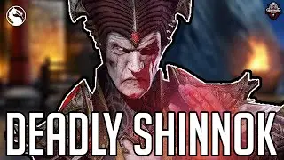 BONE SHAPER SHINNOK IS DEADLY! - D4iceclone vs Absolutebaloney FT5 - MKX