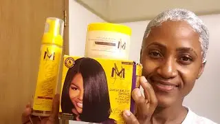 Relaxing My Hair with Motions Relaxer System