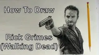 YouDraw: How To Draw Rick Grimes Walking Dead Step By Step Easy