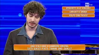 La scossa - L'Eredità - Serata Sanremo - Puntata del 28/01/2022