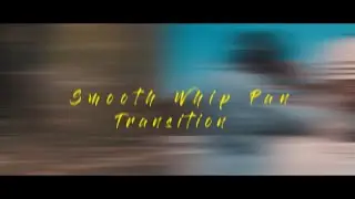 Smooth Whip Pan Transition In Premiere Pro (Hindi)