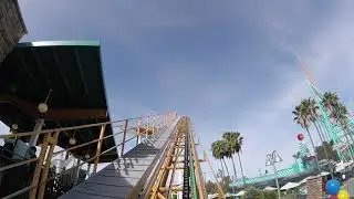 Coast Rider Front Seat at Knott&rsquo;s Berry Farm POV