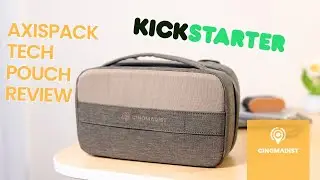 Cinomadist AxisPack Tech Pouch Review -  NEW Kickstarter Release For Tech Enthusiasts.