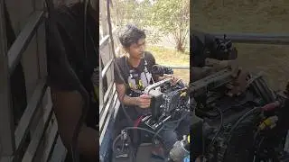 High speed heavy camera aur Jimmy Jib Filmi shooting ka swag🔥#cinematic #camera #viral #bts #movie #