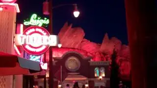 Cars Land at Night