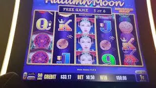 Amazing hit on .50cent bet watch until end💰💰💰#casino #slots #slotmachine