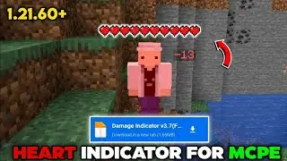 Health Indicator For Minecraft Pe 1.21/1.21.60 | Heart Indicator MCPE 1.21.50/1.21.51