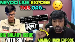 NEYOO LIVE EXPOSE THIS ORG..😮 | BIG SALARY ISSUE WITH SIMP 😡 | ADMINO HACK EXPOSE 🤯 | #jonathan