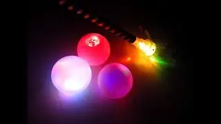 Cirque - Balles et bâton du diable LUMINEUX