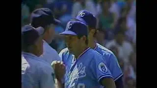 Kansas City Royals vs California Angels (June 14, 1986) 