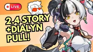 LIVE: ZZZ 2.4 Story + Dialyn Pulls! On the Precipice of the Abyss [Zenless Zone Zero]