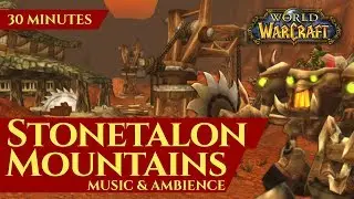 Vanilla Stonetalon Mountains - Music & Ambience (30 minutes, 4K, World of Warcraft Classic)