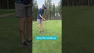 How to Chip out of Thick Greenside Rough! #golfer #golfer #golfing