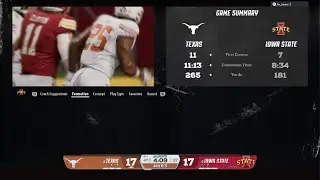 Iowa St V Tex part 2EA SPORTS College Football 26
